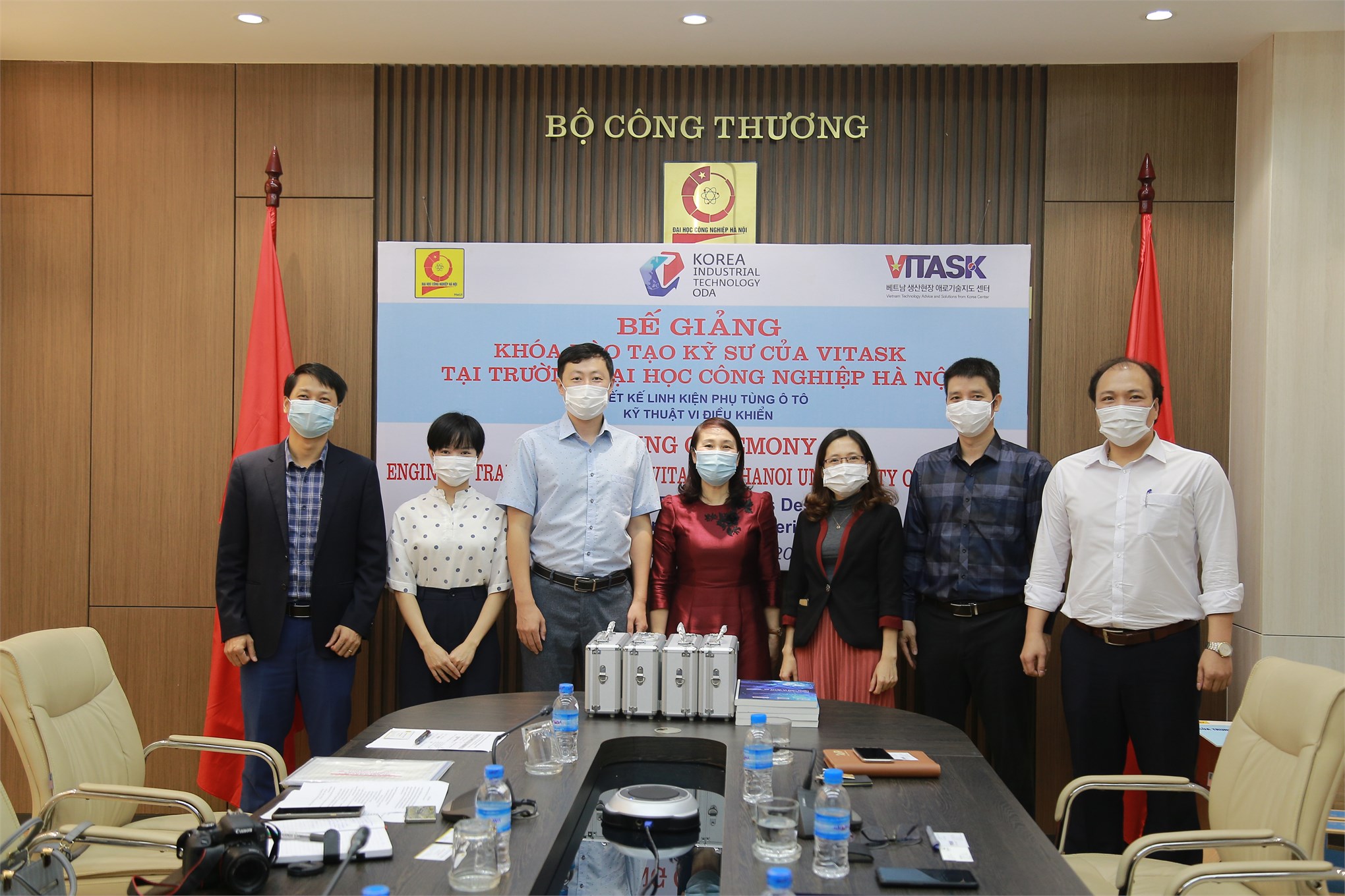 Buổi bế giảng khóa đào tạo kỹ sư của Dự án VITASK Hàn Quốc