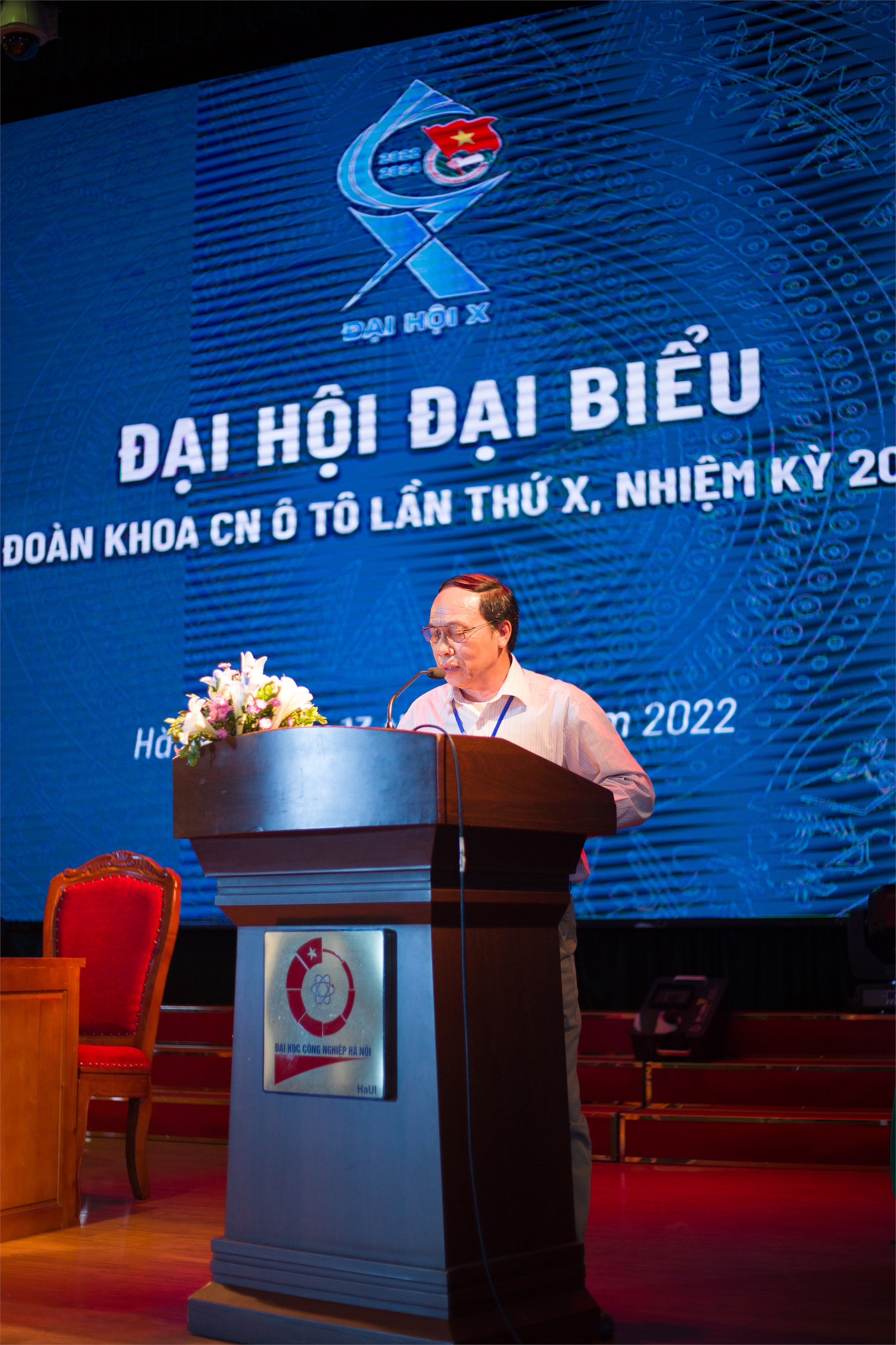 Đại hội đại biểu liên chi đoàn khoa Công nghệ ô tô lần thứ X nhiệm kỳ 2022-2024