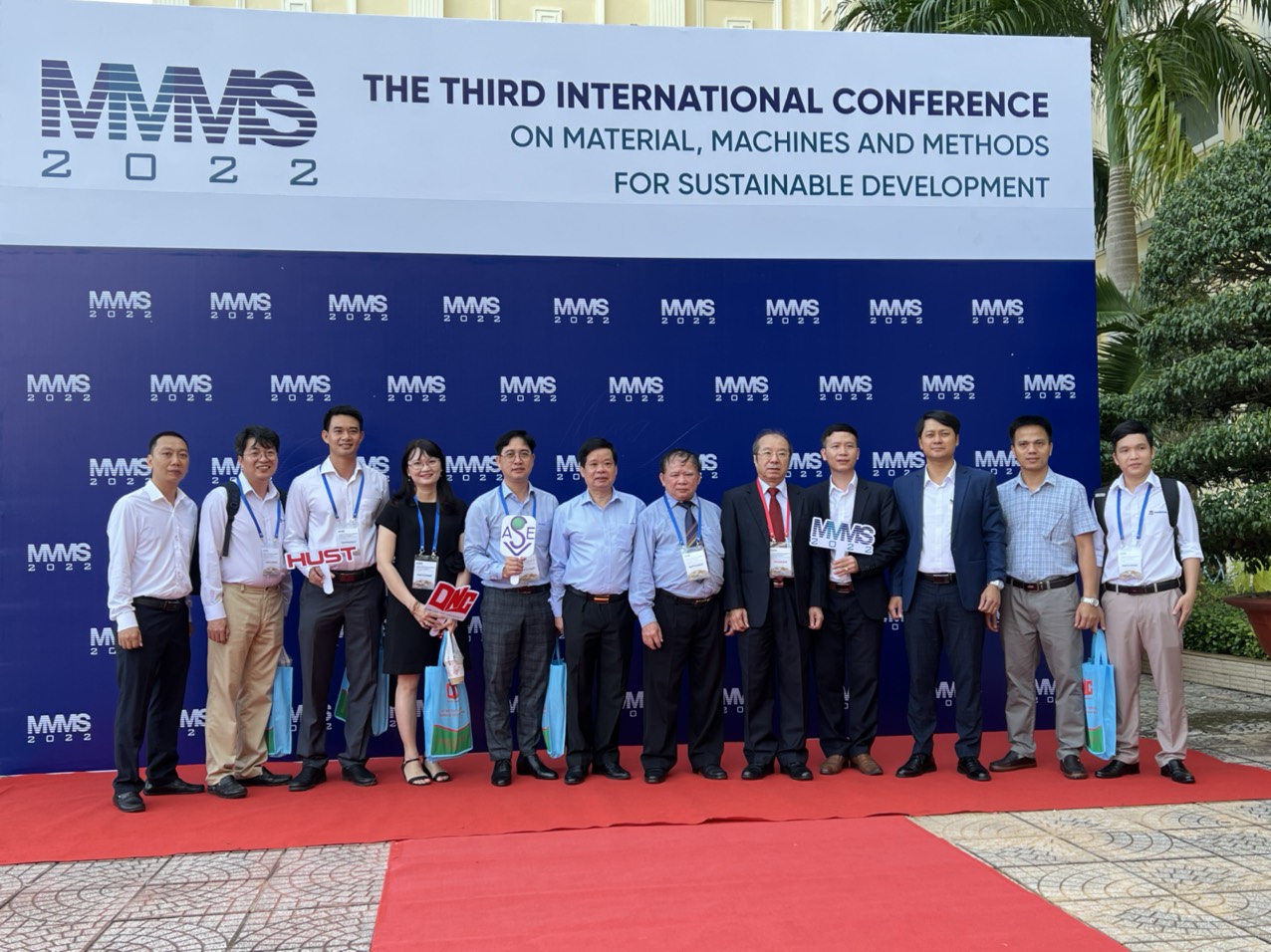 Hội nghị quốc tế về vật liệu, máy móc và phương pháp phát triển bền vững năm 2022. Third Inter national Conference on Material, Machines, and Methods for Sustainable Development – MMMS 2022)